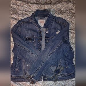MOSSIMO SUPPLY CO. XXL Blue Jean Jacket Denim